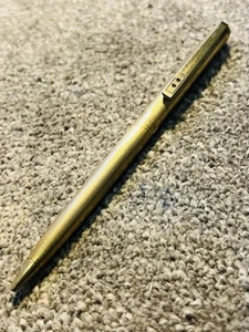 VINTAGE PAPERMATE GOLD PLATED MECHANICAL PENCIL-USA-WORKING ORDER-DING FREE! - Picture 1 of 5