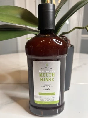 NUEVO Enjuague bucal aceite esencial Melaleuca Breath Away 16 oz Foto 1 de 4