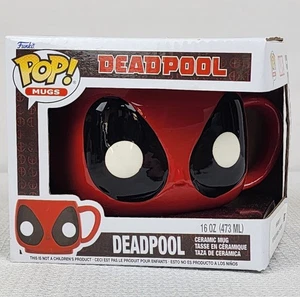 Funko Pop! Tassen 16 Unzen Keramik Deadpool Marvel Offene Box - Bild 1 von 8
