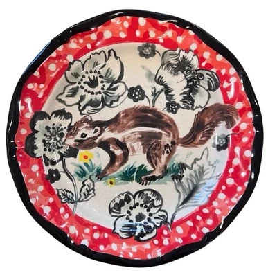 Nathalie Lete Anthropologie ARDILLA ARDILLA Placa 10" Francófila Foto 1 de 4