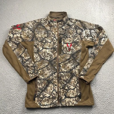 Badlands Prime Jacket Mens Medium Fleece Camouflage Full Zip Lightweight DWR - Image 1 of 4