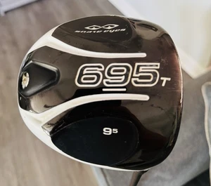 🔥Rare! Snake Eyes 695T Driver 9.5* Loft Grafalloy Stiff Graphite Golf RH Rare - Picture 1 of 10