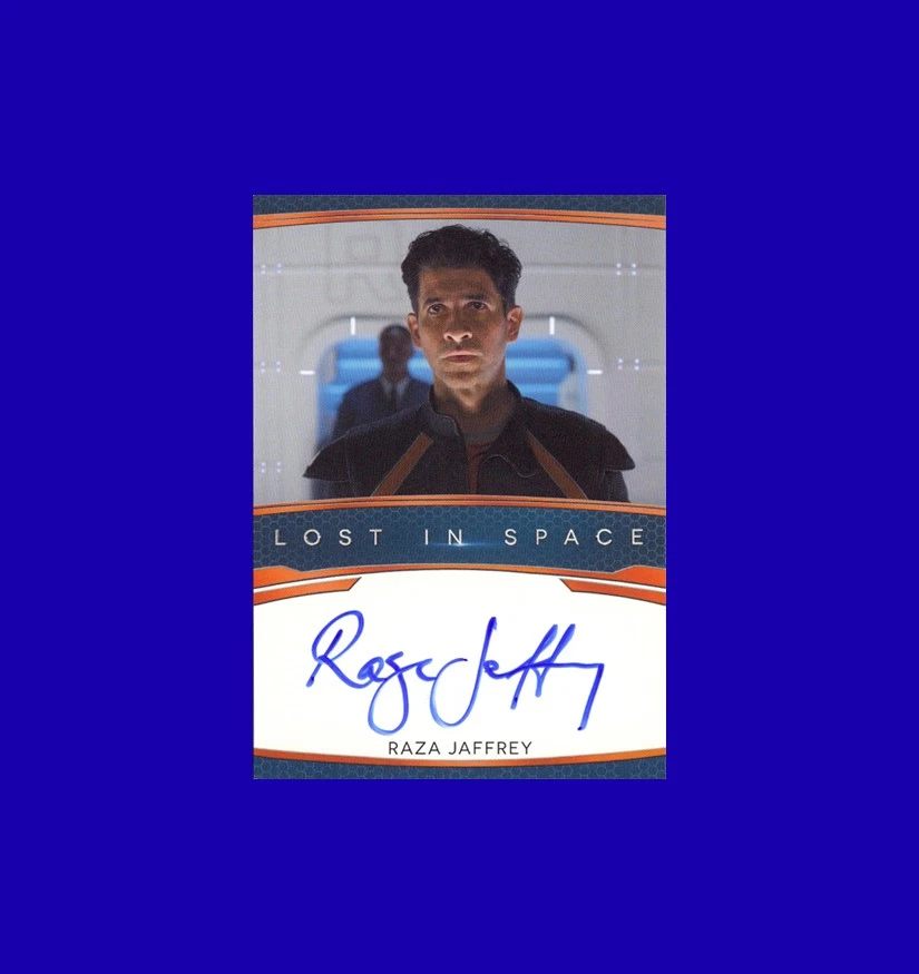 Raza Jaffrey as Victor Dhar 2022 Lost in Space Collector's Set Autograph AUTO - Image 1 of 1