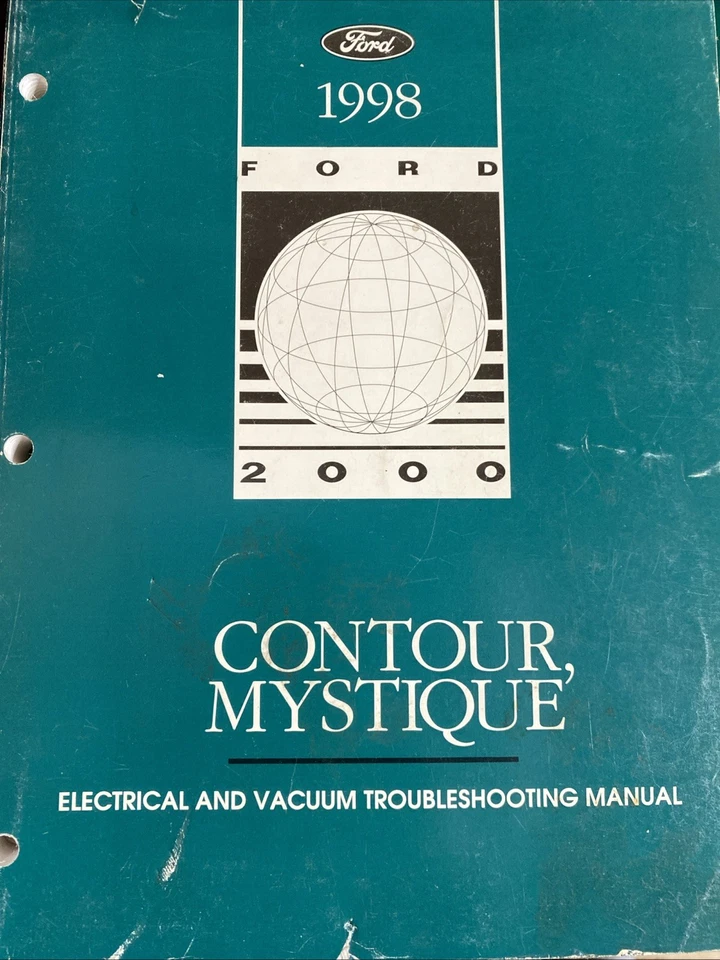 1998 福特 Contour Mystique 电气真空故障排除维修手册 V66 — 第 1/1 张图片