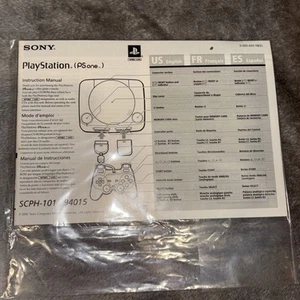 PlayStation 1 Console Instruction Manual PS3 - Reference Guide - Free Shipping - Picture 1 of 2
