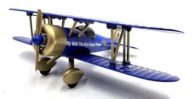 Spec Cast Approx 28cm Wingspan 37502 - Stearman Bi-Plane Citgo - Image 1 of 4