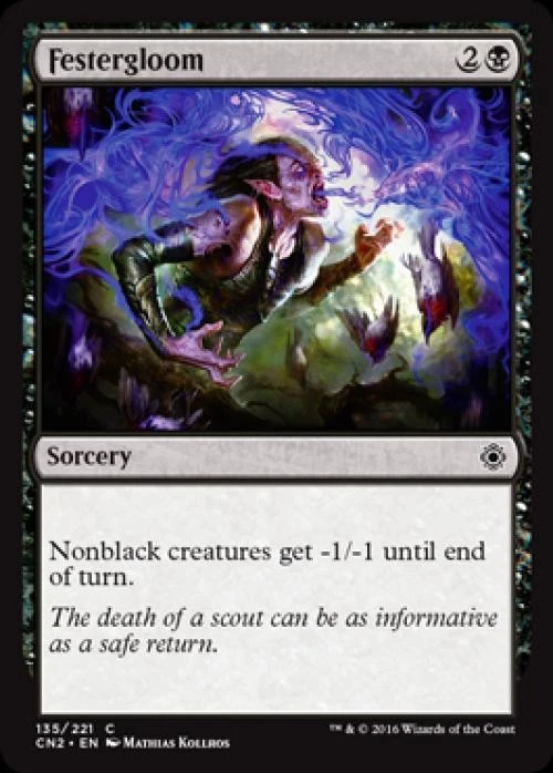 Festergloom -Foil Near Mint MTG Conspiracy: Take the Crown - Image 1 of 1