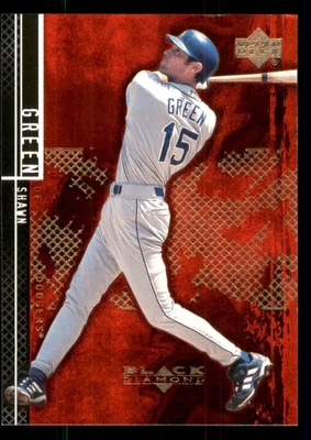 2000 Upper Deck Black Diamond Rookie Edition #63 Shawn Green - Image 1 of 2