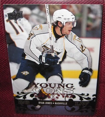 2008-09 UPPER DECK YOUNG GUNS #226 RYAN JONES RC - Image 1 of 2