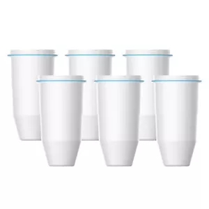 (6 P)AQUA CREST Pitcher Water Filter Replacement for Zero Water® Filter ZR-017 - Picture 1 of 7