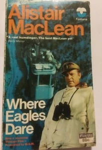 Where Eagles Dare Alistair Maclean Paperback 1969 - Picture 1 of 3