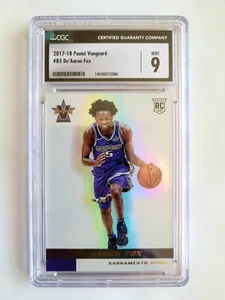 2017-18 PANINI VANGUARD DE'AARON FOX RC! 1/49! CGC 9! 1/1! FIRST ONE! - Picture 1 of 3