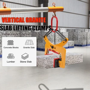 Curb Stone Lifting Clamp Granite Slab Lift Clamp Kerb Panel Carrying Clamp 280KG - Picture 1 of 14