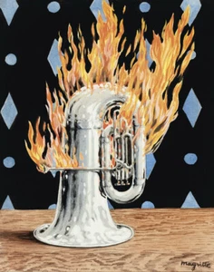 Rene Magritte The Discovery Of Fire Canvas Print 16 x 20 - Picture 1 of 4