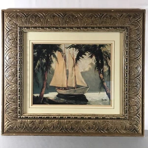 Frederick Alexander Pawla Tropical Boat Sailboat, Santa Barbara 1 in Series of 3 - Picture 1 of 9