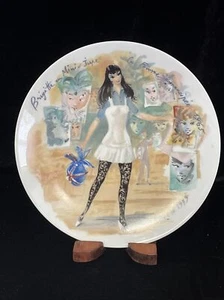 Henri D'Arceau Ltd. Ed. Limoges Sammelteller Les Femmes Du Siecle BRIGITTE - Bild 1 von 6