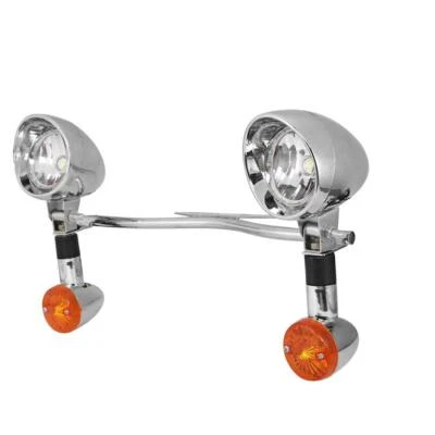 Barra de luz de señales de giro de paso para Kawasaki VN Vulcan Classic Drifter Nomad 1500 Foto 1 de 4