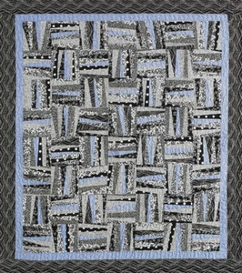 Peek-A-Blue Quilt quilting pattern instructions - Picture 1 of 1