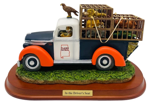 Auburn Tigers In the Driver’s Seat Figurine by Ridgewood Collectibles-NIB Cover
