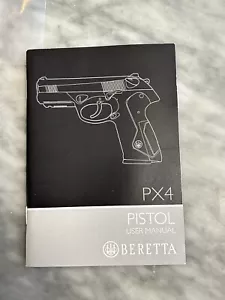 Beretta PX4 Full size and Compact Pistol Instruction/Owner's Manual - New - Picture 1 of 4