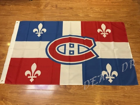 Quebec NHL Montreal Canadiens flag Cover