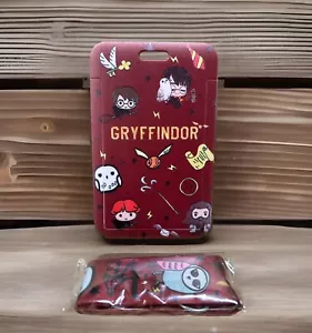 HARRY POTTER LANYARD - HOGWARTS GRYFFINDOR | CHARACTER | ID CREDIT CARD KEYCARD✨ - Picture 1 of 5