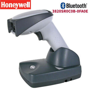 Honeywell 3820SR0C0B-0FA0E Bluetooth 1D Barcode Scanner With Cradle USB Cable