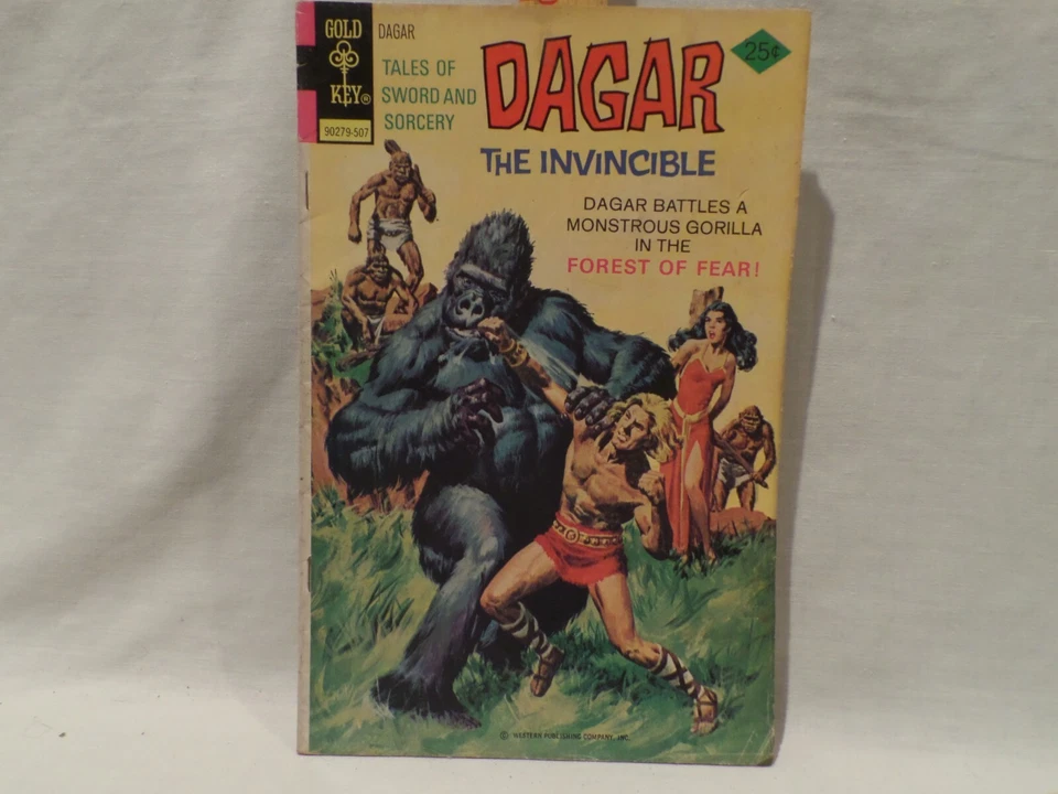 LLAVE DORADA VINTAGE JULIO 1975 Nº12 *Dagar el invencible* CÓMIC 90279-507 Foto 1 de 4