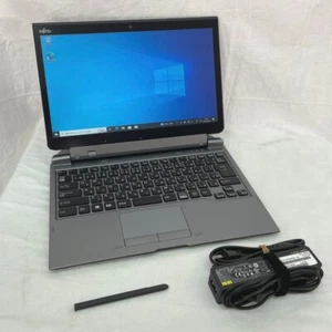 Fujitsu ARROWS Tab Q737/R Core i5 7300U 2.6GHz RAM 4GB SSD 128GB japan - Picture 1 of 3