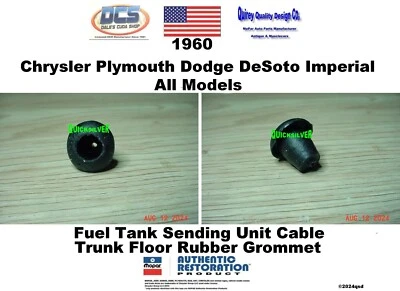 Chrysler Plymouth 1960 Dodge DeSoto Imperial tanque de combustible cable ojal 1842997 Foto 1 de 2