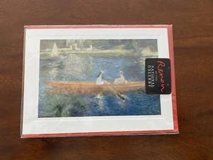 National Gallery Art Picture Pierre Auguste Renoir Boatin On The Seine - Picture 1 of 3