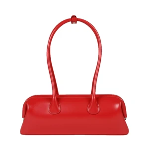 OSOI Boat Wide Rojo - Bolso de Hombro de Cuero Hecho en Corea | FedEx - Imagen 1 de 7