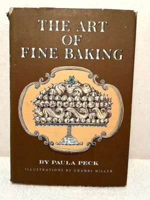 THE ART OF FINE BAKING Peck Cookbook Recipes Dessert Cake Bread Pastry Appetizer Foto 1 de 4