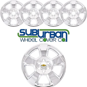 2014-2018 Chevrolet Silverado 1500 20" CHROME Wheel Skins IMP-490X NEW SET/4 - Picture 1 of 10