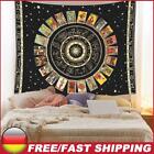 Wall Hanging Tapestries Mandala Tarot Card Pattern Room Wall Blanket for Bedroom