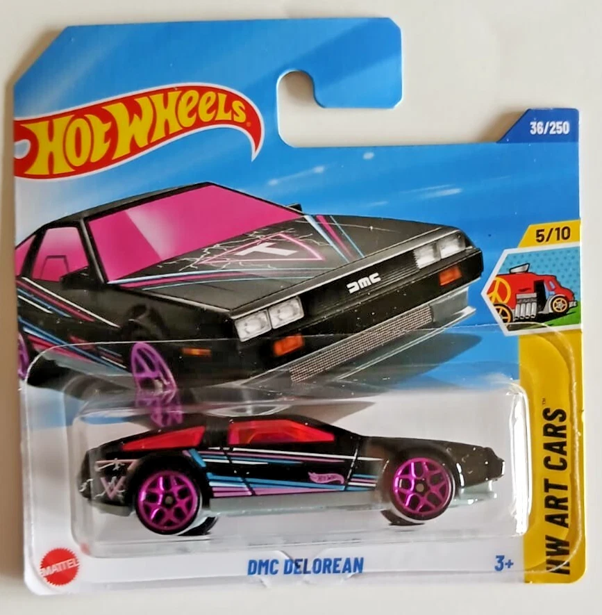 HOT WHEELS - DMC DELOREAN - HW ART CARS [D.41] - Immagine 1 di 1