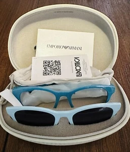Emporio Armani Ek4001 Prescription Eyewear Frames With Sun Clip On’s - Picture 1 of 6