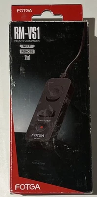 FOTGA RM‑VS1 Camera Remote Control Shutter Release Cord For A7 A7R A7S A7II HBA - Image 1 of 4