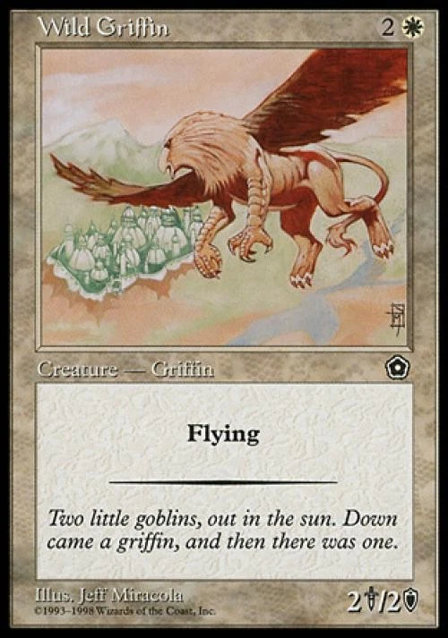 Wild Griffin - Medium Play MTG Portal Second Age - Image 1 of 1