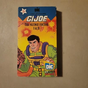 GI Joe The Sludge Factor, 1992 VHS, DiC, BMG Kidz, Rincon, Toon-Time Video, RARE - Imagen 1 de 4