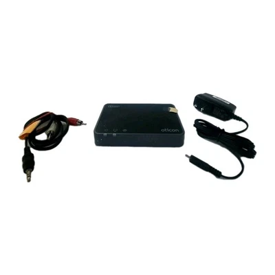 Adaptador de TV 2.0 - Transmisor de TV inalámbrico para audífonos Oticon Foto 1 de 4