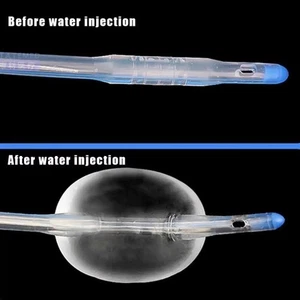 Catéter Foley de silicona desechable de 1 pieza catéteres urinarios de 2 vías y 3 vías - Imagen 1 de 21