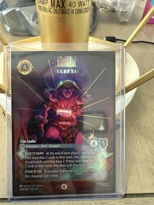 GOLIATH CLAN LEADER ENCHANTED 238/204 DISNEY LORCANA WHISPERS in the WELL - Image 1 of 4