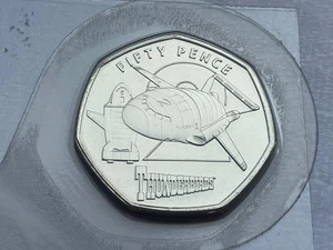 Moneda de 50 peniques Guernsey Thunderbirds 2025 - Thunderbirds 2 - 50p BU - Imagen 1 de 3