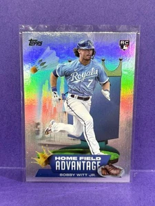 2022 Topps Update Series - Home Field Advantage Bobby Witt Jr. #HA-21 (RC) - Picture 1 of 2