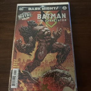 Dark Nights: Batman The Devastator # 1 (enero de 2018, DC) cubierta de aluminio; en muy buen estado- - Imagen 1 de 6