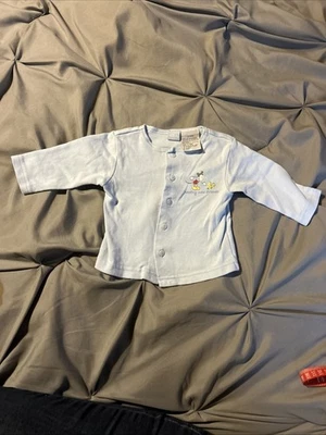 Vintage Disney Baby Mickey Mouse Cardigan  Infant 3-6 Months - Image 1 of 4