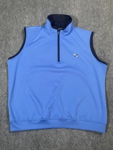 Zero Restriction Vest Pullover Mens Large Tour Series Golf Quarter Zip NC - Picture 1 of 7