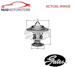 ENGINE COOLANT THERMOSTAT GATES TH30082G1 P FOR HYUNDAI ATOS,I10,GETZ,ATOS PRIME - Picture 1 of 5