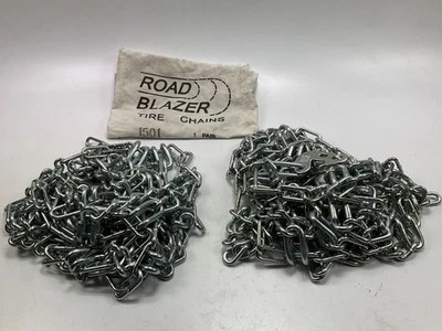 Cadena de calidad 1501 neumáticos cadenas de nieve minicargadora eslabón giratorio redondo 10-16,5 31/10-20 Foto 1 de 3